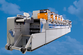 Semi-rotary letterpress printing presses